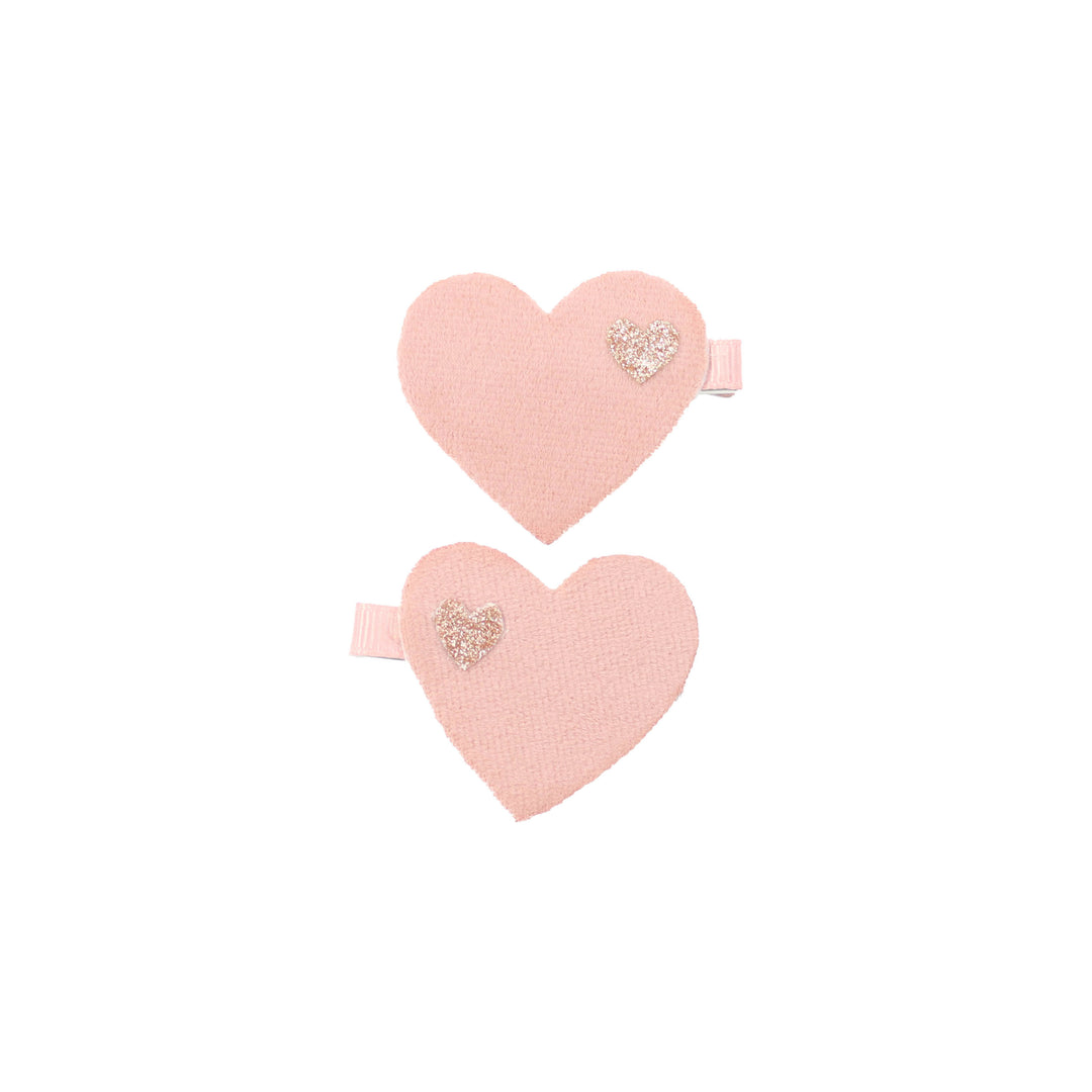 Heart Clips Lovisa | kiss/sahara