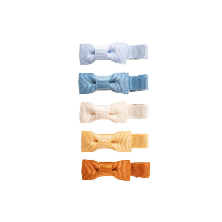 Mini bow clip set Averil | summer in Tuscany