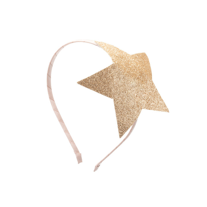 Oversize star headband | Goldrush