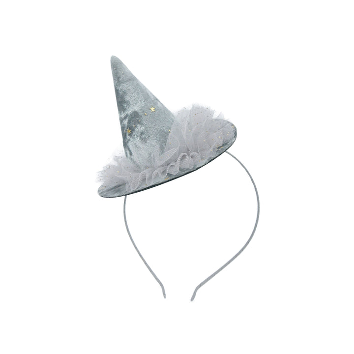 Glinde the Witch headband hat | foggy dawn