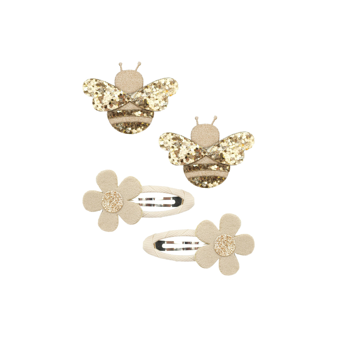 Hummel hair clips Alessia | goldnugget/crepe