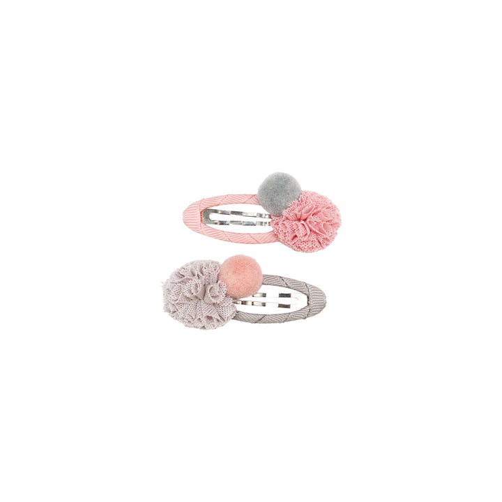 Pom Pom Snaps Lilou | rose petal/fog