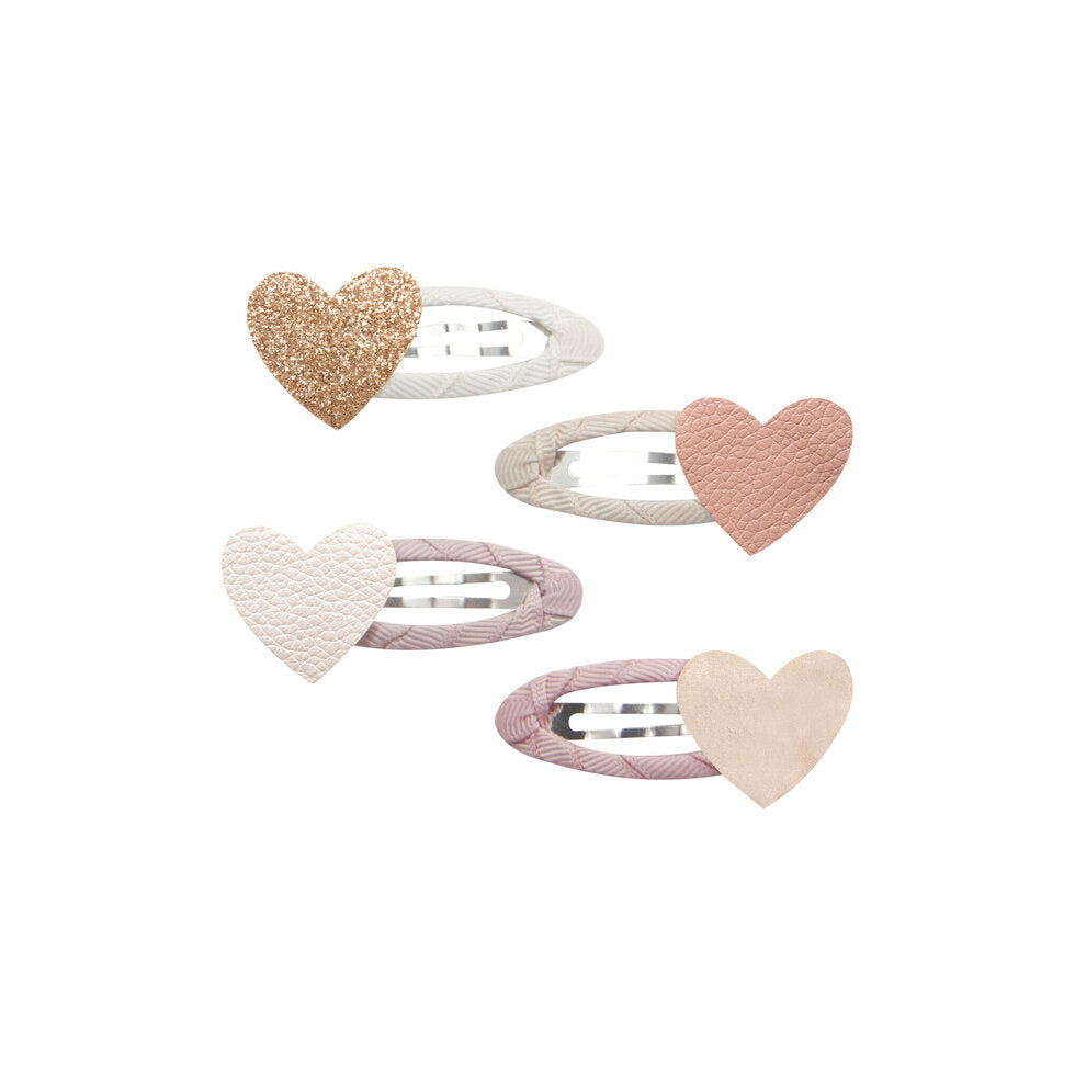 Heart hair clips Molly | kiss me