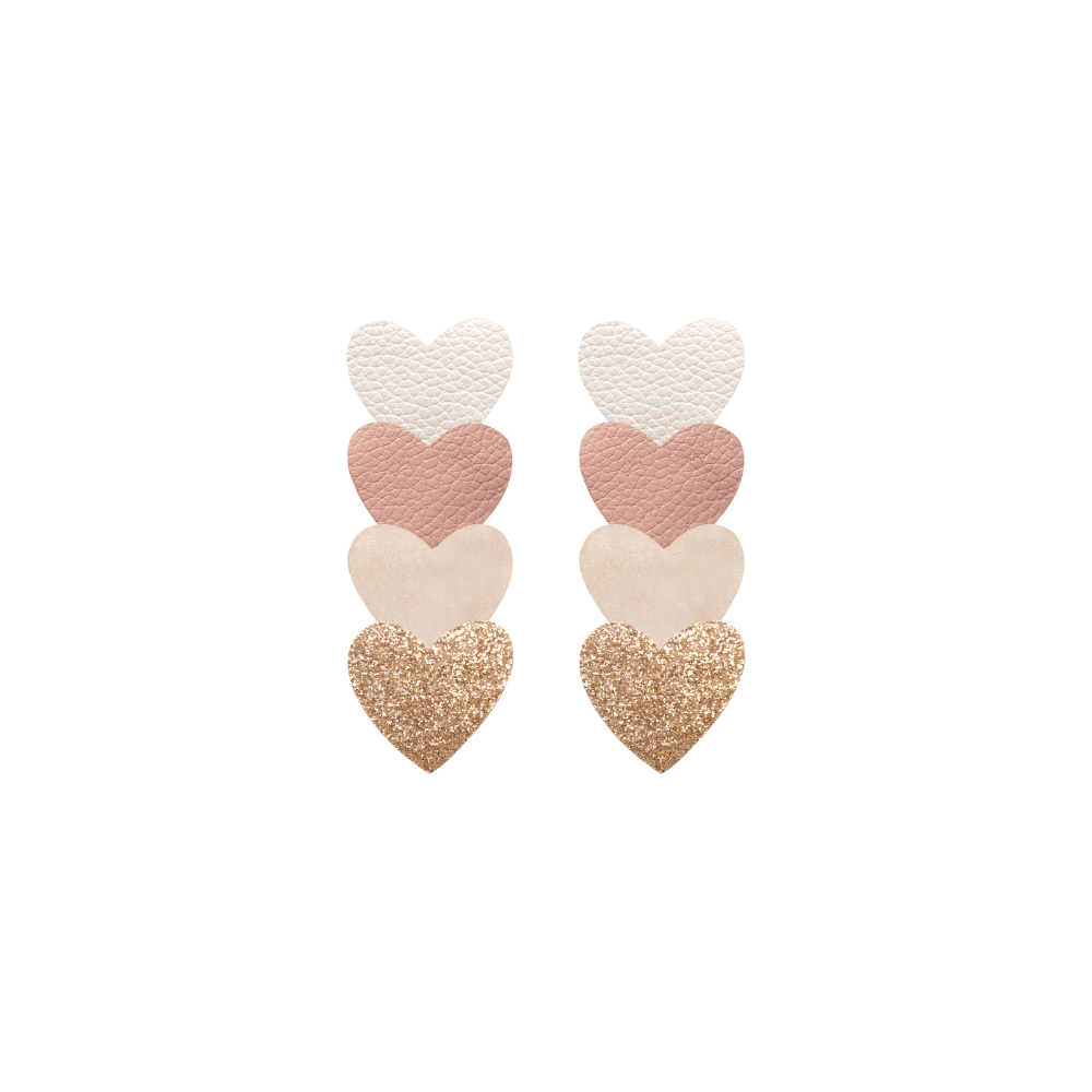 Heart Clip Set Adelynn | Kiss Me