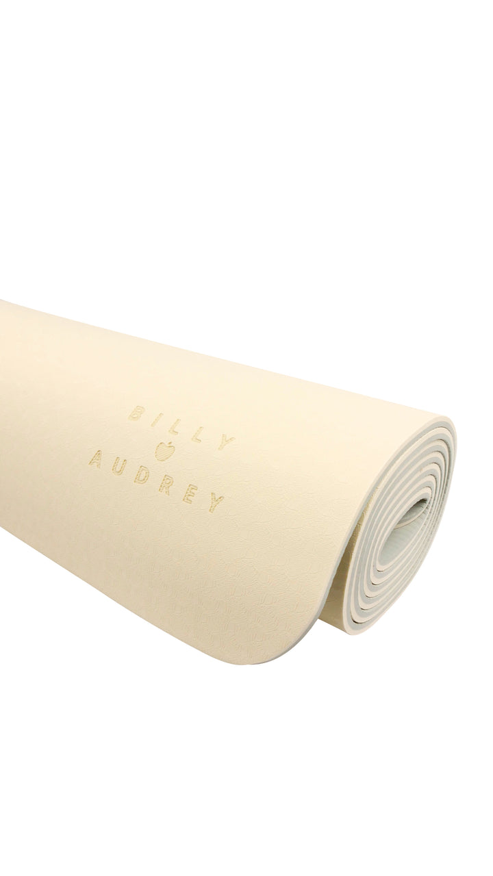 TPE Yogamatte Billy | ivory/charcoal