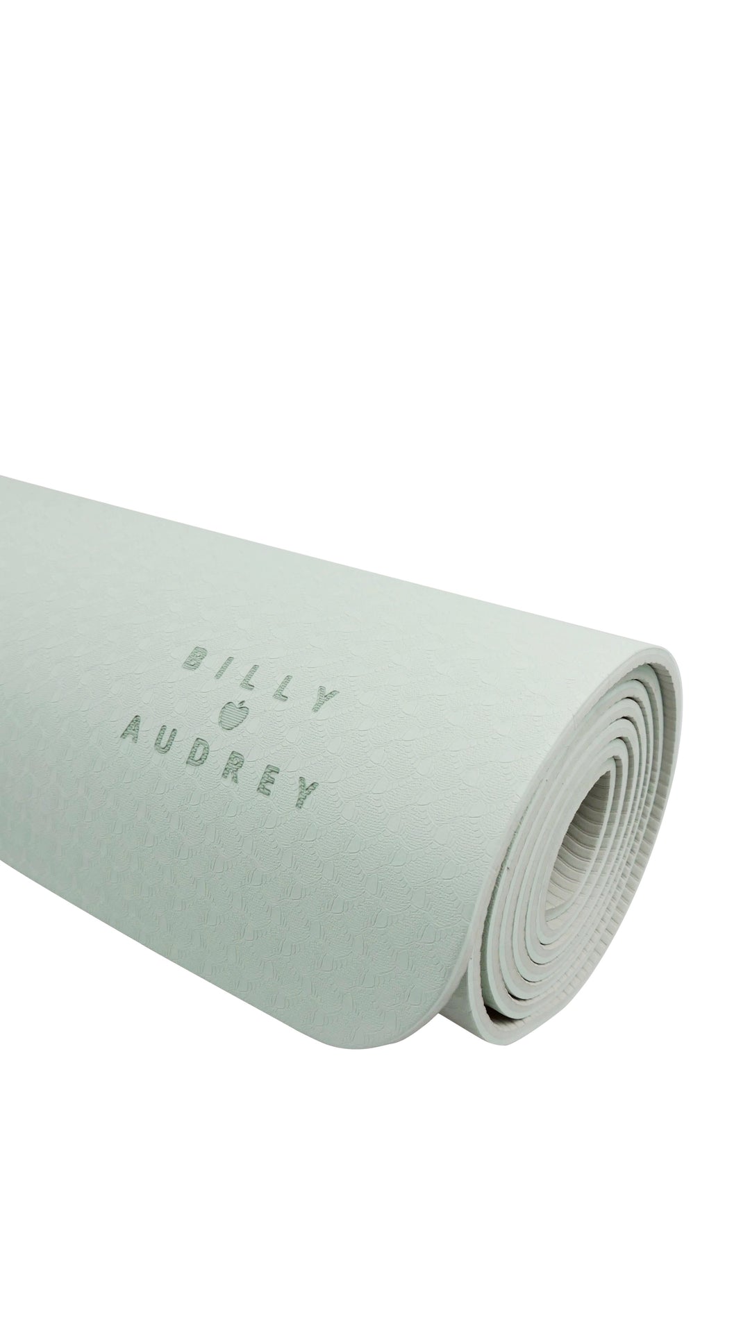 TPE yoga mat Billy | seafoam/charcoal